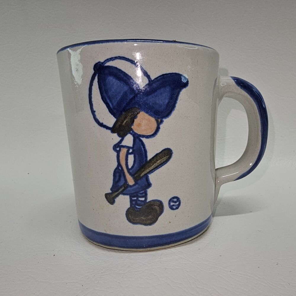 Louisville Stoneware Baseball Mug + Plate Handcrafted Ceramic Made in Kentucky - Picture 3 of 16